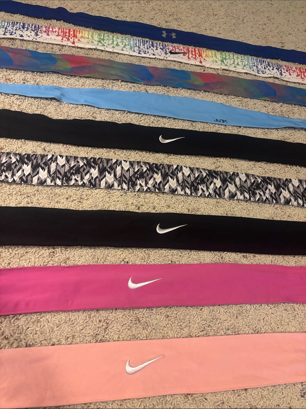 Nike Swoosh Assorted Athletic Headbands - Multiple Colors Can